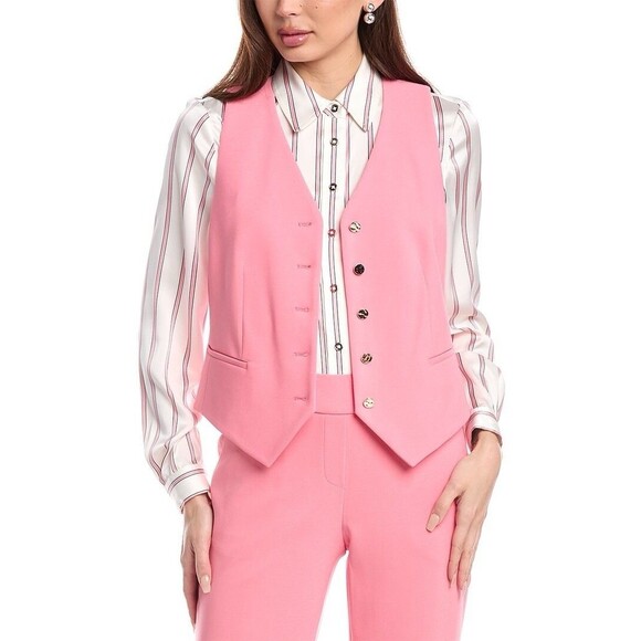 Anne Klein Five Button Vest Women's - Picture 1 of 9